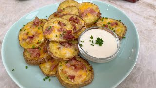 Bacon amp Cheese Potato Slices [upl. by Lalla69]