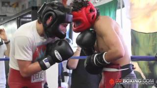 Julio Cesar Chavez Jr Vs Brother Omar Chavez Sparring 52311 [upl. by Larner]