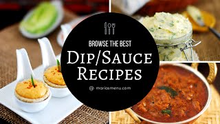 Recipe Collection The Best Dip amp Sauce Recipes By MariasMenu [upl. by Ammann]