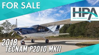 N456JB 2018 Tecnam P2010 MkII For Sale [upl. by Airtened200]