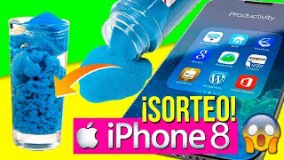 Los 5 mejores EXPERIMENTOS CASEROS para hacer EN CASA con NIÑOS recopilación  ¡¡SORTEO IPHONE8 [upl. by Introk918]