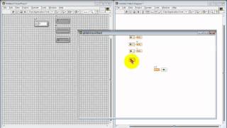 NI LabVIEW Global variables [upl. by Ayin]