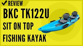 BKC PK 11 Pedal Kayak Features [upl. by Adelle]