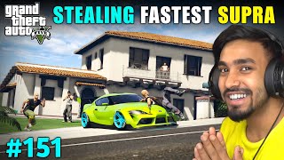 I STOLE SUPRA FROM MAFIA HOUSE  GTA 5 GAMEPLAY 151 [upl. by Slaughter]