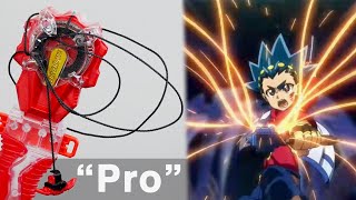 Custom SUPER LONG Sparking Launcher  Modified Animestyle Pro Metal Beyblade Burst Launcher [upl. by Alysa]