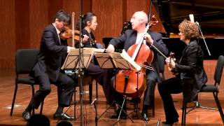 SFCMShanghai Chamber Festival Beethoven Piano Quartet in E Flat Major [upl. by Slerahc]