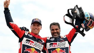 Nasser AlAttiyah gana el Rally Dakar por quinta vez [upl. by Nahtaoj736]