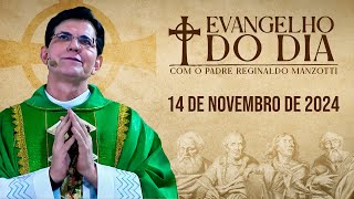 EVANGELHO DO DIA 14112024  Lc 17 20  25  PadreManzottiOficial [upl. by Eppie]