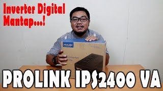 UNBOXING POWER INVERTER PROLINK IPS2400 VA INDONESIA [upl. by Farwell]