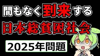 【2025年問題】日本総貧困時代が到来して日本崩壊したずんだもんの末路【ずんだもん】 [upl. by Ariay394]