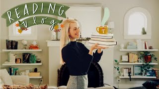 🍁 AUTUMNAL READING VLOG  I read 3 atmospheric fall books in 24 hours [upl. by Lux188]