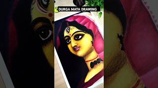 Navratri Drawing shorts art drawing durga [upl. by Enirbas]