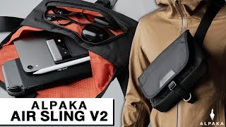 กระเป๋า Sling ทรงสลิม  Alpaka Air Sling V2 [upl. by Edecrem]