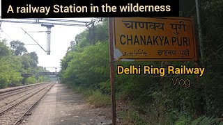 Chanakyapuri Railway Station  Overview  delhi ring railway  Abondened ghost station [upl. by Earlene]