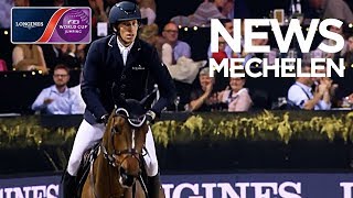 Henrik Von Eckermann comes 055 Seconds short  News  Longines FEI World Cup™ Jumping [upl. by Niajneb909]