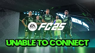 HOW TO FIX EA FC 24 CANT CONNECT TO EA SERVERS PC Easy to Fix [upl. by Lanti]