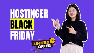 Hostinger Coupon Code Black Friday Sale 2024 [upl. by Nilloc]