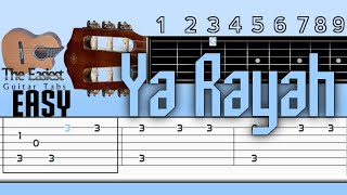 Ya Rayah Guitar Tab [upl. by Sinclare]