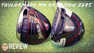 TAYLORMADE M4 SRIXON 785 DRIVER [upl. by Anayaran111]