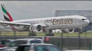 35 BIG PLANES LANDINGS from Up Close  🇬🇧 London Heathrow Airport Plane Spotting LHR [upl. by Airehc]