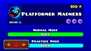 I Made Stereo Madness A Platformer Level 3h Challenge [upl. by Eenram958]