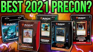 2021 Commander Precons Worst to Best  Which Commander Decks are Most Worth Buying [upl. by Flan258]