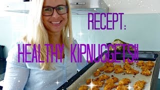 Recept Gezonde Kipnuggets  Healthy Chickennuggets [upl. by Bascio64]