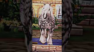 My Sso Ardennes Horse Dancing Star Stable Edit😱  Sso Short  Sso Edit sso starstable [upl. by Asseralc]