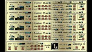 Free Yamaha TX81Z Synthesizer VST Emulation [upl. by Simsar]