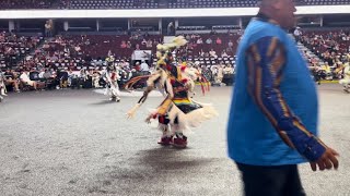 Jr Men’s Grass  Calgary Stampede Powwow 2024 Monday Afternoon First Song [upl. by Stine340]