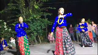 Tihar dance on quotkaha paryo ghar jyanmaichangquot😍 [upl. by Ima]