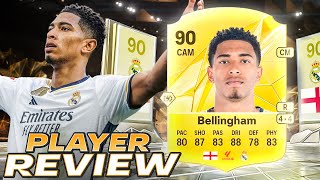 🔥90 JUDE BELLINGHAM PLAYER REVIEW  EA FC 25 ULTIMATE TEAM [upl. by Finnigan]