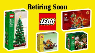 All Lego Seasonal Sets Retiring in 2024 [upl. by Langille436]