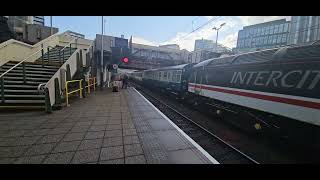 Andania 40013 amp intercity 47828 Leaving Manchester Victoria 5th June 2024 [upl. by Kaleb234]