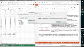 DISTRIBUCIÓN NORMAL MULTIVARIADA EN EXCEL GENERACIÓN DE VECTORES ALEATORIOS [upl. by Kylander]