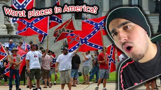 Are this the worst places in America  Geography king reaction [upl. by Parnas844]