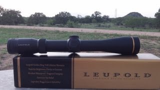 Leupold VXR 39X Unboxing and Overview HD [upl. by Alarise]