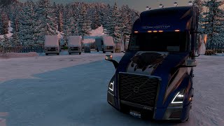 American Truck Simulator  Christmas Winterland 11 [upl. by Hook897]