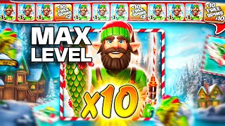 RARE 10x MAX STAGE on BIG BASS XMAS BASH INSANE [upl. by Esiuolyram]