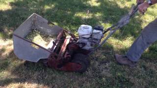 TruCut C27h Commercial Reel Mower Honda 5HP [upl. by Yrrah997]