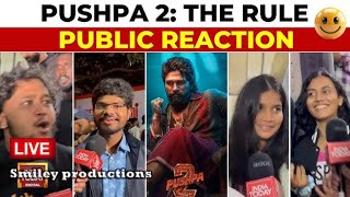 Pushpa 2 Movie Review  Pushpa 2 Movie Public Talk  Pushpa 2 Reaction [upl. by Elleunamme]