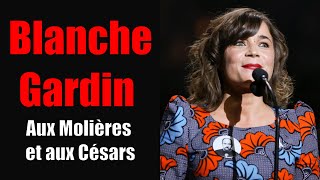 Blanche Gardin provocatrice et grinçante aux Césars et aux Molières  MeToo [upl. by Farrel]