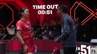 Sun Ying Sha vs Miwa Harimoto  30  Womens Round 16 Singapore Smash  Highlight [upl. by Ellery]