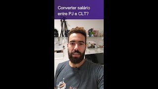 Converter Salário CLT para PJ shorts [upl. by Chas]