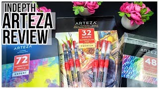 🎨 Honest and Indepth Arteza Art Supplies Review 🎨 [upl. by Seditsira136]