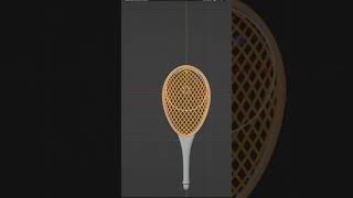 3D Modeling a Racket [upl. by Rosenkranz853]