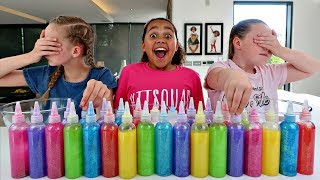 3 COLORS OF GLUE SLIME CHALLENGE Best Slimes Edition [upl. by Kendall993]