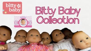 Bitty Baby Collection  Pleasant Company And American Girl [upl. by Prudie560]