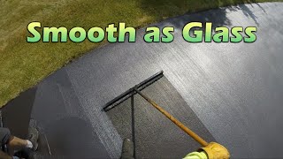 Professional Driveway Sealcoating  Smooth as Glass [upl. by Ddej]