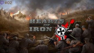 Mit dem Deutschen Reich in die Erste Singleplayerrunde  Hearts of Iron IV SPPC  Part 02 [upl. by Deenya]